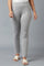 Grey Melange Jersey Pants