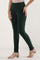 Green Cotton Lycra Tights