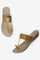 Aurelia Laser Cut Mustard Almond Toe Wedge