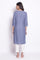 Blue Shadow Straight kurta