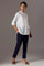 Ecru Embroidered Shirt