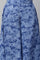 Blue Ankle Length Flared Culottes