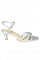 Aurelia Glitter Silver Glitter Round Toe Kitten