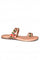 Aurelia Embroidered Rose Gold Almond Flat