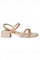 Aurelia Textured Blush Square Block Heel