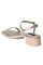 Aurelia Solid Light Gold Square Block Heel