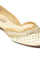Aurelia Embroidered Ecru Square Flat