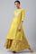 Yellow Embroidered And Sequin Work kurta