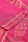 Plus Size Pink Flared Paisley Print kurta