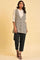Grey Yarn Dyed Jacket