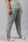 Light Purple Floral Printed Plus Size Pants