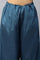 Persian Blue Straight Plus Size Parallel Pants