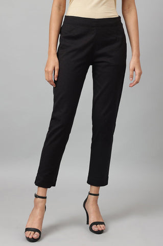 Women'S Black Slim Pants