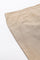 Beige Slim Ankle Length Pants