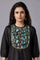 Black Festive Ethnic kurta