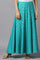 Green Semi Flared Palazzo
