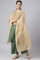 Green Printed kurta, Green Palazzo and Dupatta Set