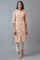 Rosedust Pink Printed kurta