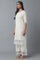 Ecru Dori Embroidered kurta