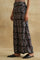Dark Grey Printed Parallel Pants