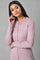 Light Purple Winter Cardigan