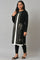 Black Reversible Front Open Women Cardigan