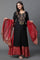 Black Zari Embroidered Festive Kurta