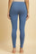 Blue Cotton Jersey Lycra Tights