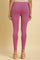 Purple Cotton Jersey Lycra Tights