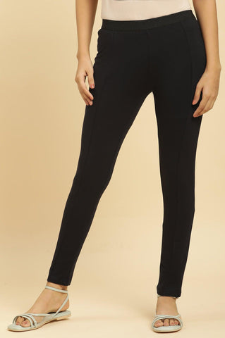 Navy Basic Western Wear Leggings