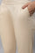 Beige Straight Fit Trouser Pants