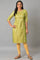Green Mack Layered Festive kurta