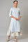 Blue Straight Summer Plus Size kurta Set