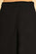 Black Glitter Printer Pants