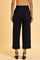 Navy Blue Straight Fit Trouser Pants