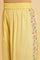 Light Yellow Embroidered Plus Size kurta Set