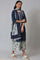 Blue Embroidered Summer kurta Set