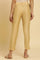 Golden Solid Slim Pants