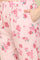 Pink Floral Printed Pure Cotton Straight Kurta And Pants Co-Ord Set