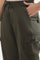 Green Six Pocket Cargo Paants