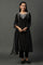 Black Thread Work Straight Kurta and Palazzo Set