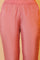 Pink Mirror Work Kurta, Palazzo and Dupatta Set