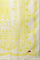 Yellow Floral Printed Flared Kurta, Pants And Dupatta Set