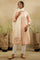 Pink Chikankari Cotton Kurta