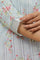 Blue Floral Printed Festive Kurta And Pink Parallel Pants