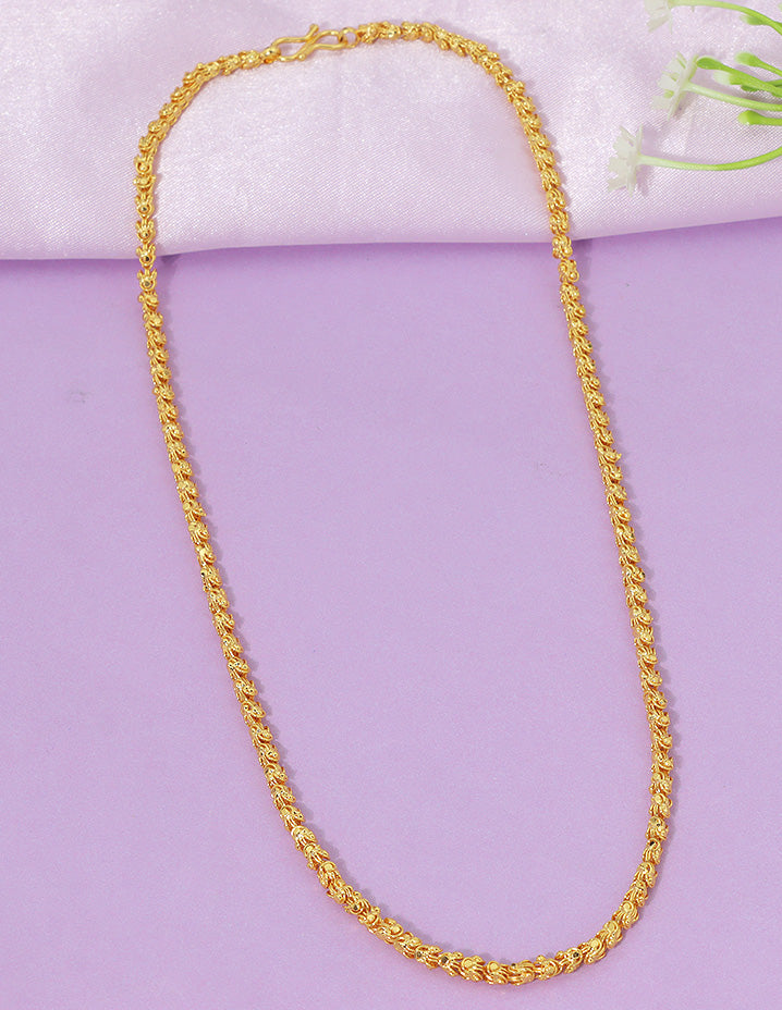 Designer Gold Polish Thali Chain
