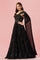 Black Indo-western gown
