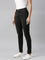 Women Solid Black High Rise Skinny Jeans