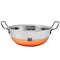 Stainless Steel Kadai with Lid, Deep Frying Pan with Copper Bottom