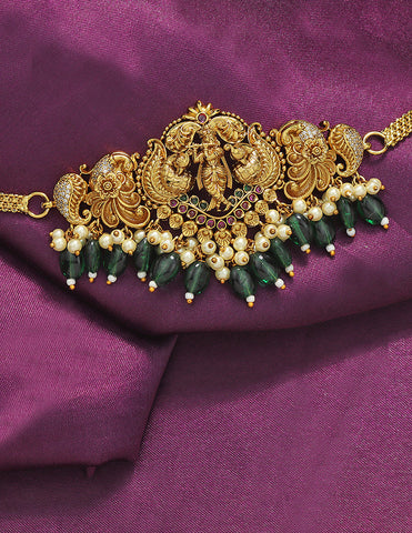 Designer Lord Krishna Chain Bajuband